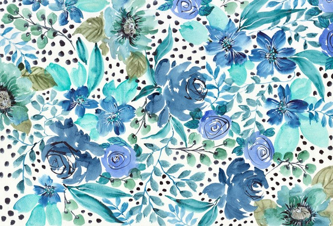 Winter Floral Roycycled Treasures