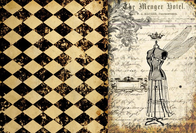 Harlequin Blocks Roycycled Treasures