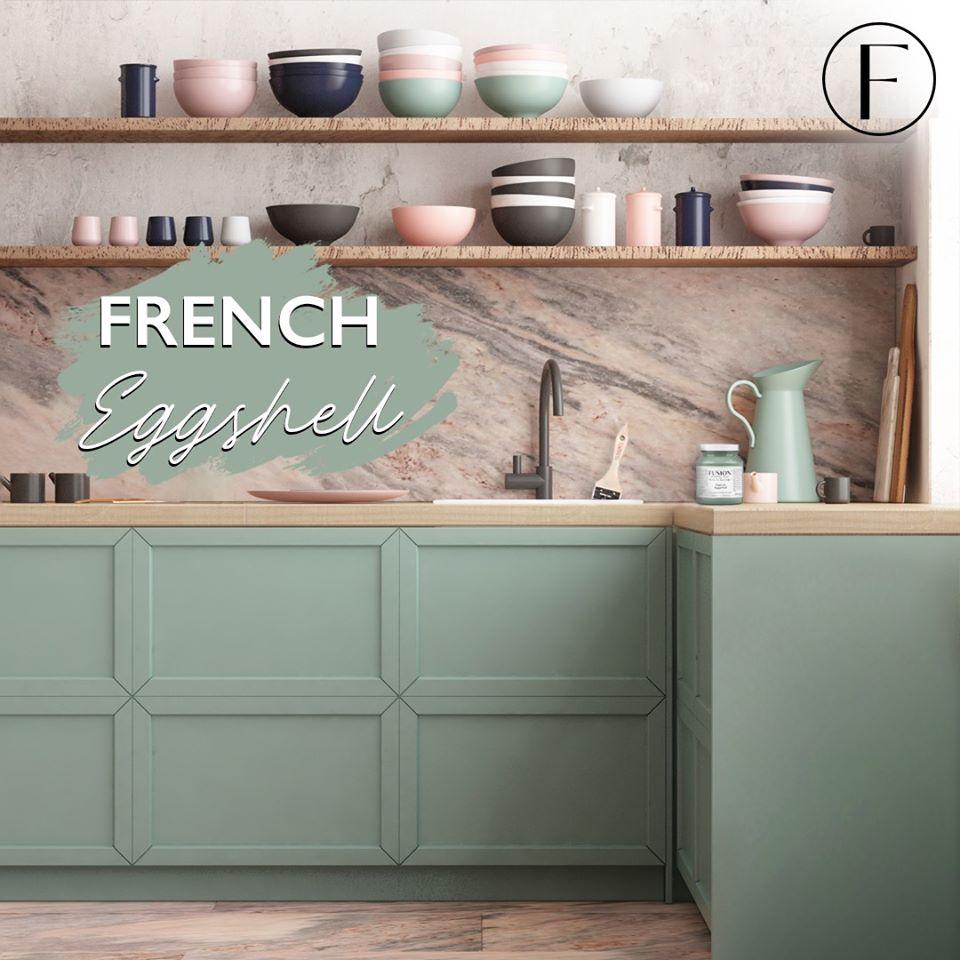 French Eggshell Mineral Paint Fusion