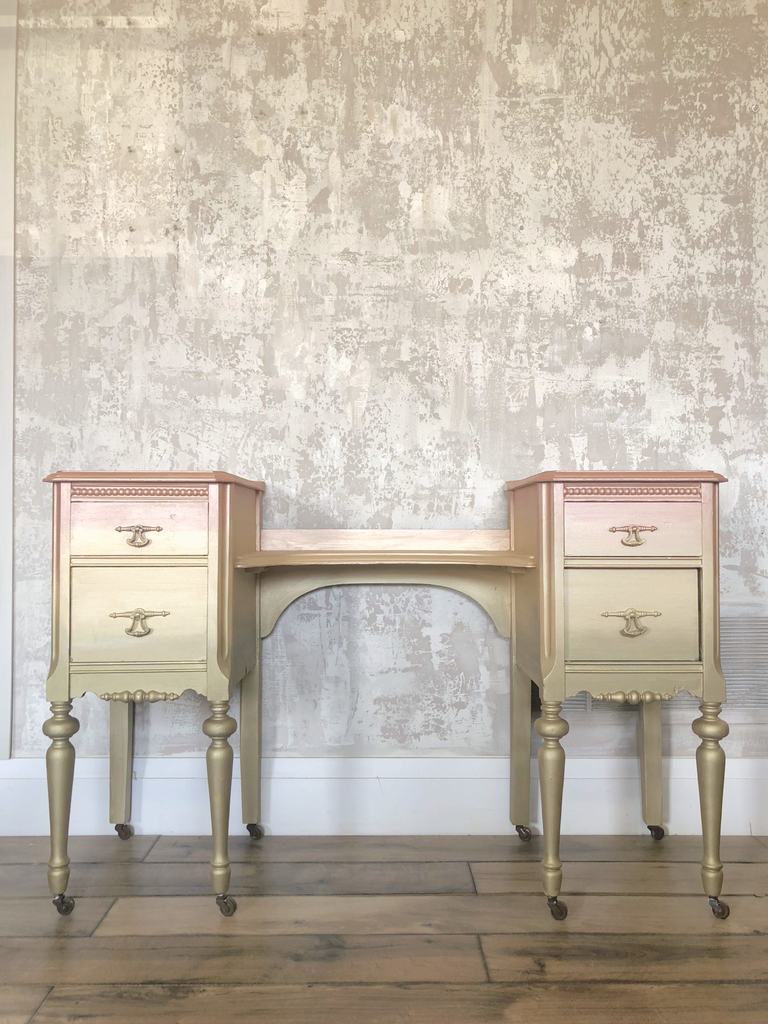 Metallic Vintage Gold Mineral Paint Fusion