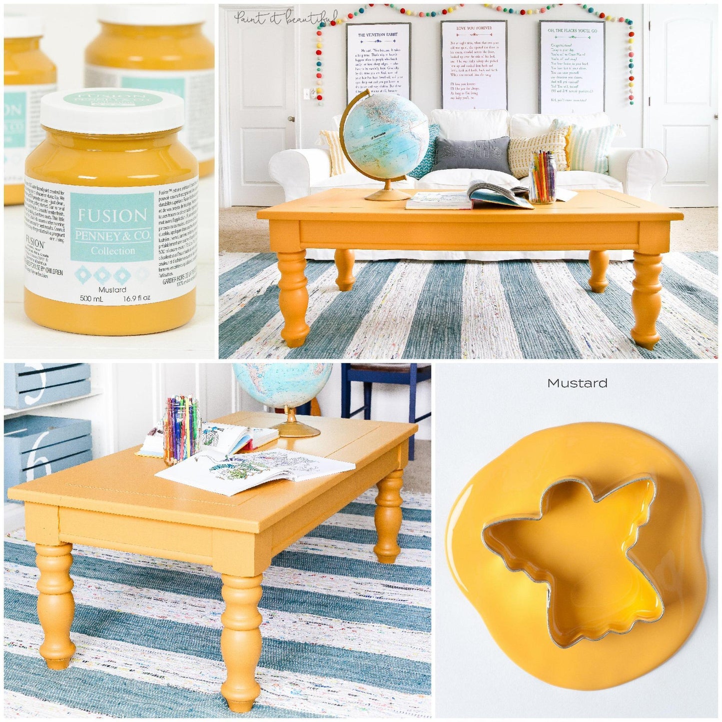 Mustard Mineral Paint Fusion