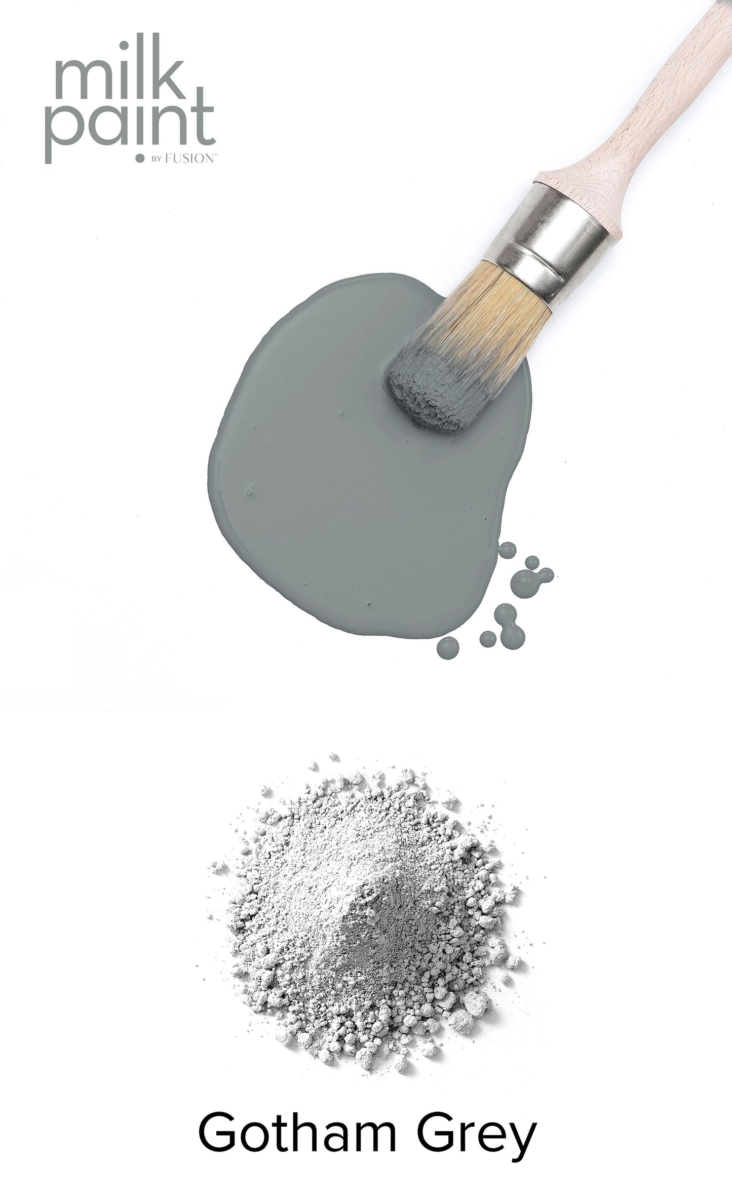 Gotham Grey - Milk Paint by Fusion Fusion