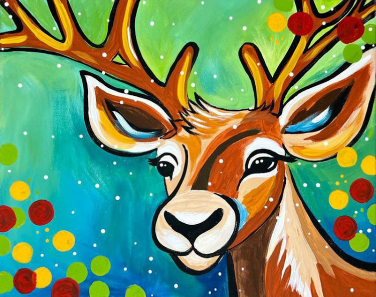 Reindeer Paint Kit
