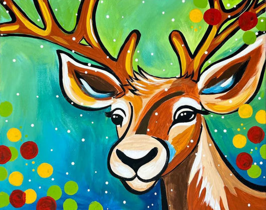 Reindeer Paint Kit