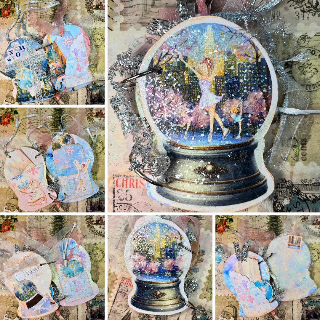 Winter In the City Snow Globe