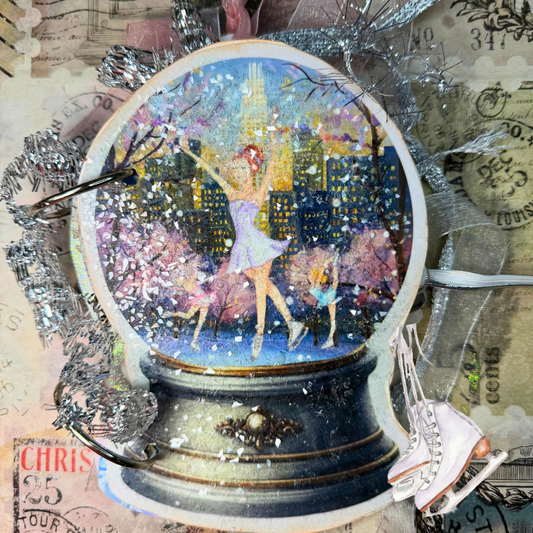 Winter In the City Snow Globe