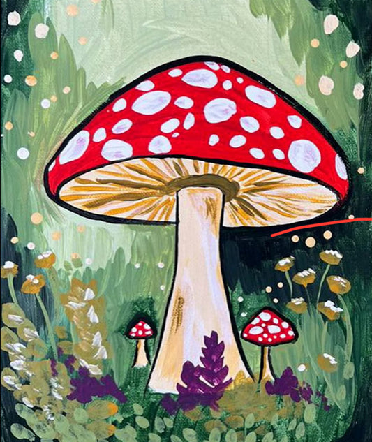 Mystical Mushroom Paint Kit