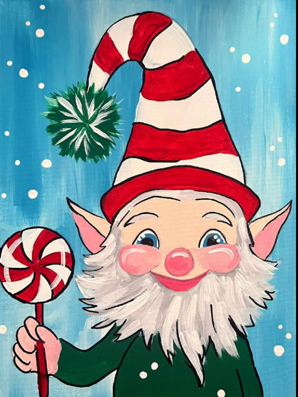 Peppermint Elf Paint Kit