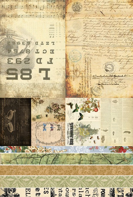 Junk Journal  Blocks Roycycled Treasures