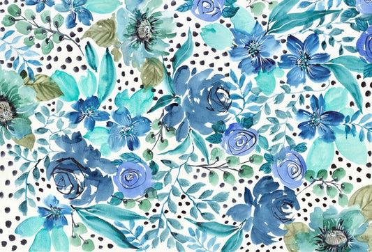 Winter Floral Roycycled Treasures