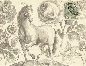 Botanical Equine Roycycled Treasures