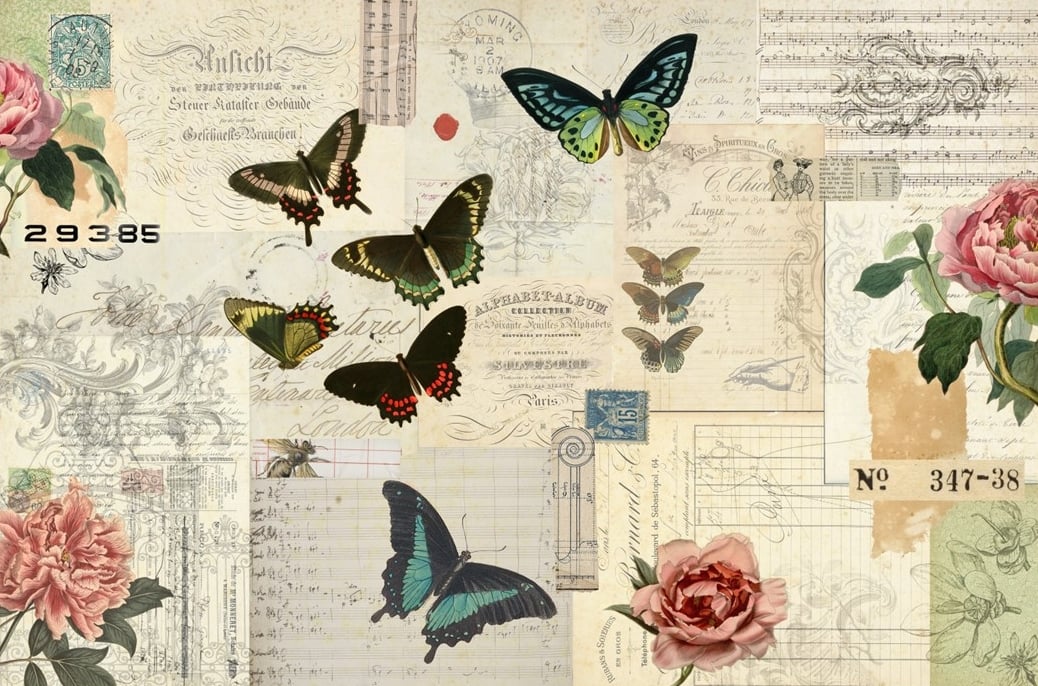 Butterfly Masterboard Roycycled Treasures