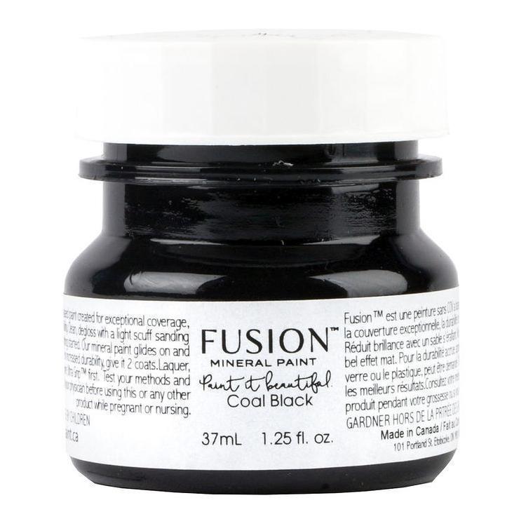 Coal Black Mineral Paint Fusion