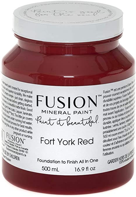 Fort York Red Mineral Paint Fusion