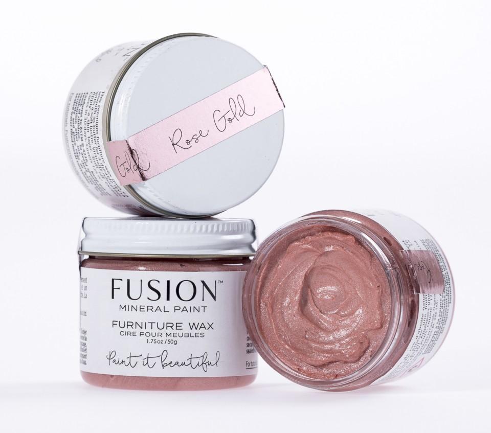 Rose Gold Furniture Wax Fusion