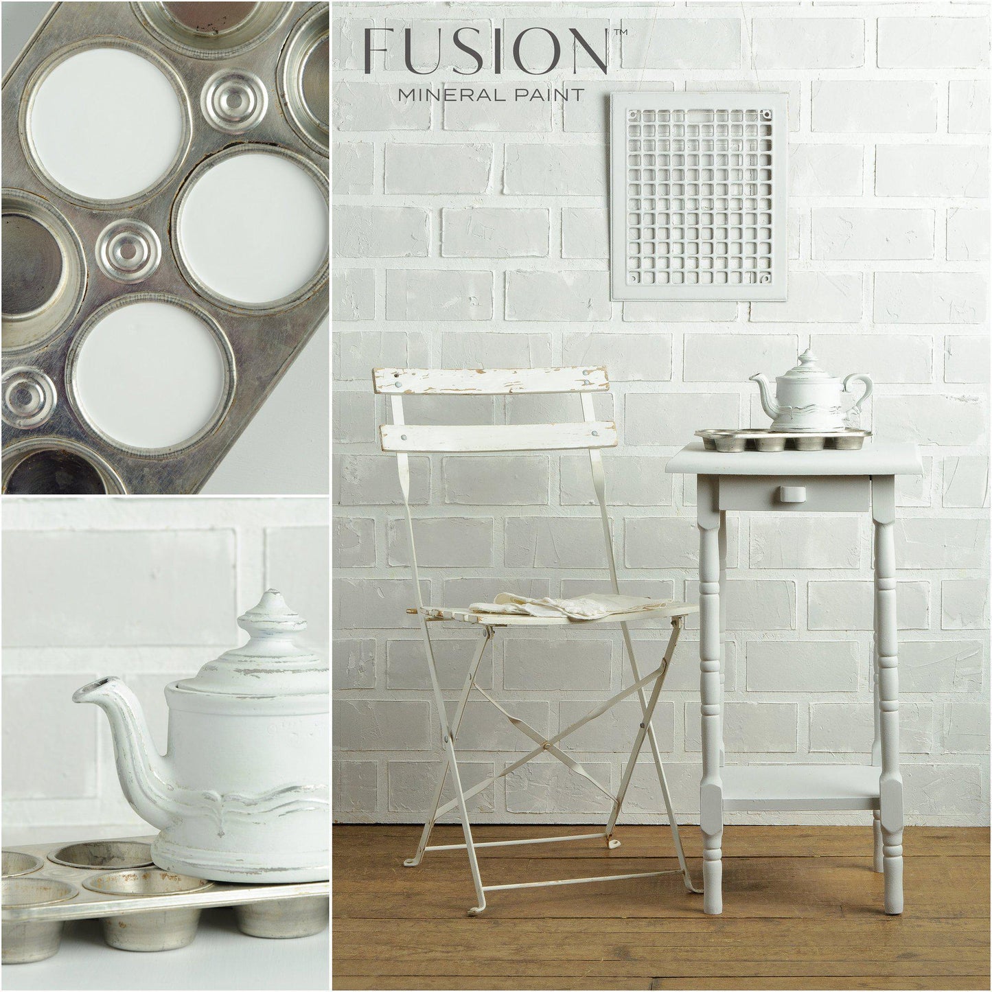 Lamp White Mineral Paint Fusion