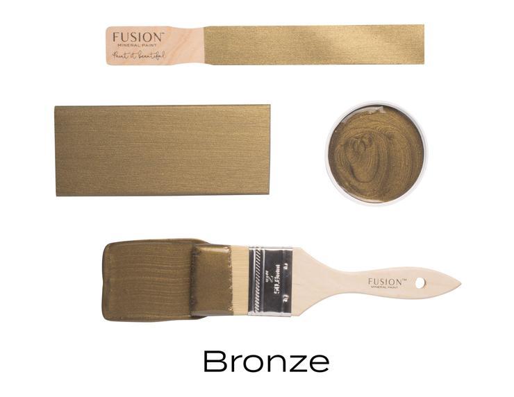 Metallic Bronze Mineral Paint Fusion