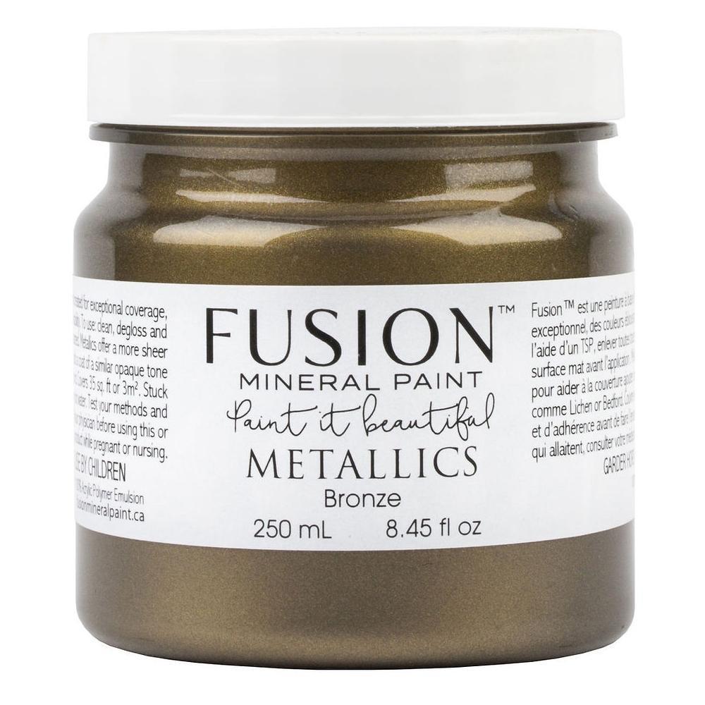 Metallic Bronze Mineral Paint Fusion