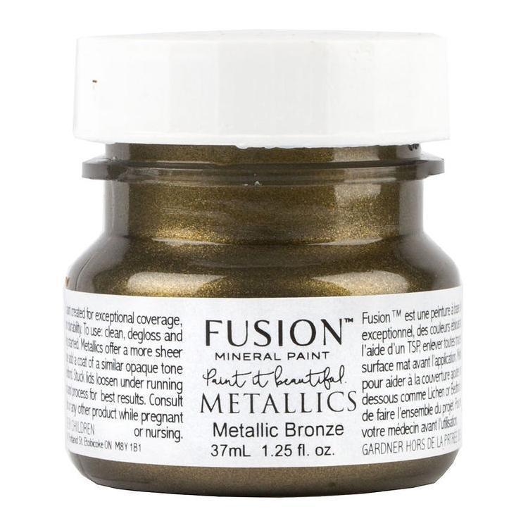 Metallic Bronze Mineral Paint Fusion