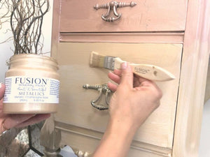 Metallic Champagne Gold Mineral Paint Fusion