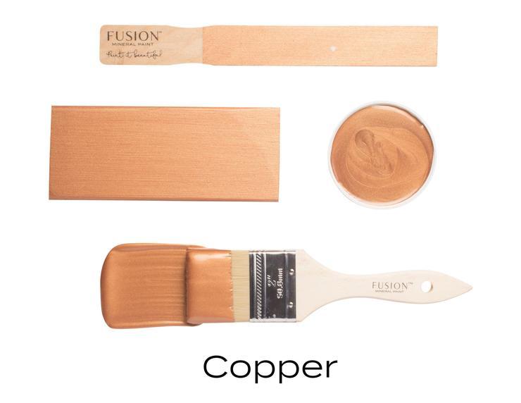 Metallic Copper Mineral Paint Fusion