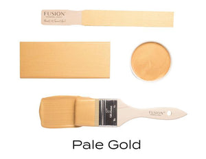 Metallic Pale Gold Mineral Paint Fusion