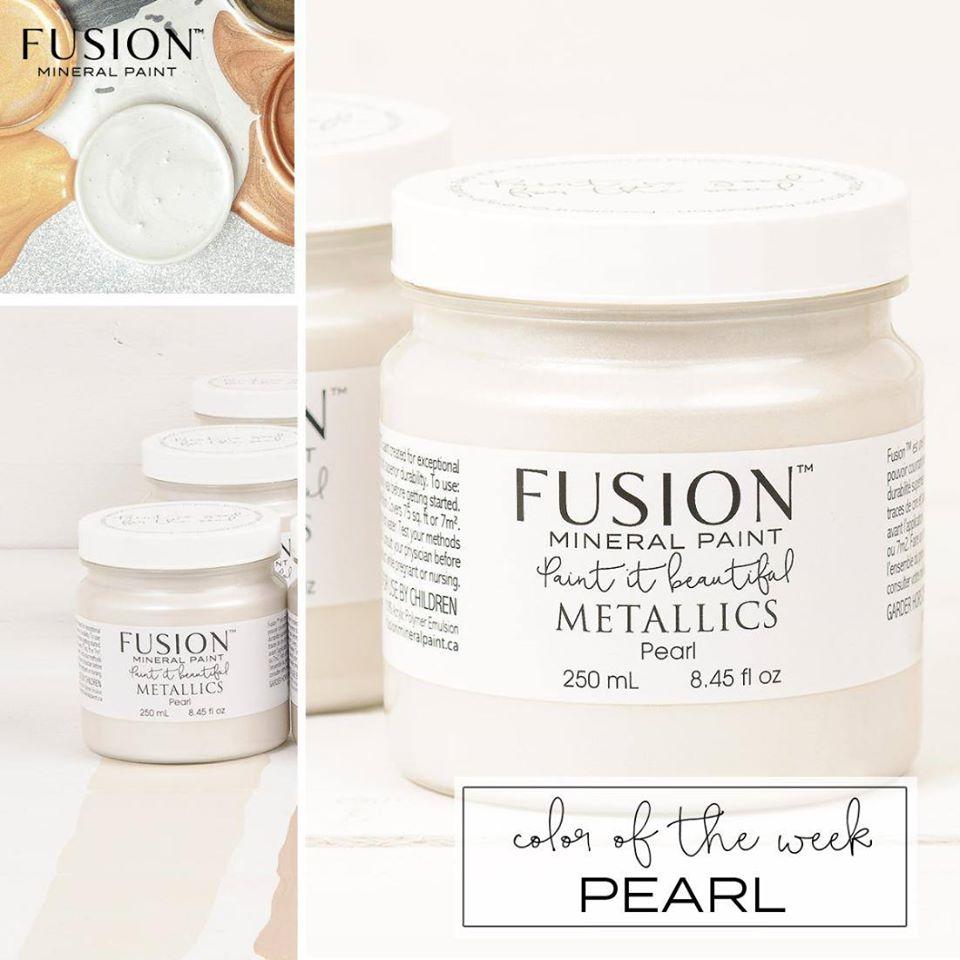 Metallic Pearl Mineral Paint Fusion