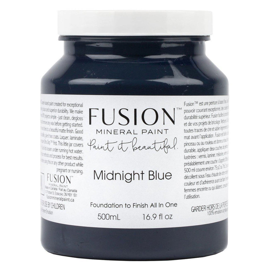 Midnight Blue Mineral Paint Fusion
