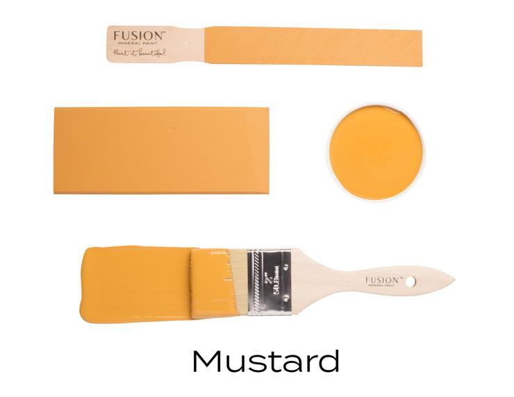 Mustard Mineral Paint Fusion