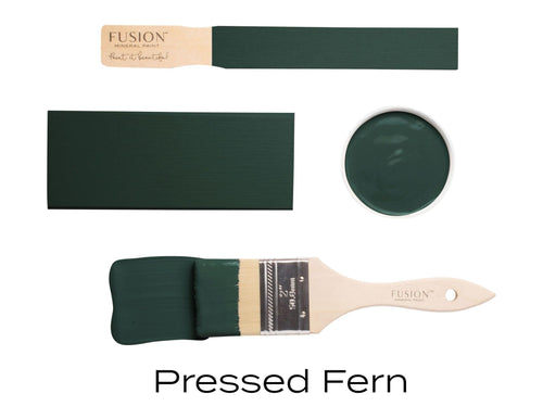 Pressed Fern Mineral Paint Fusion