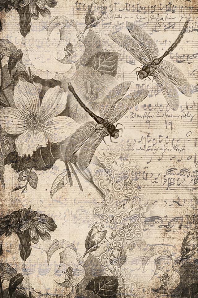 Musical Dragonflies Roycycled Treasures