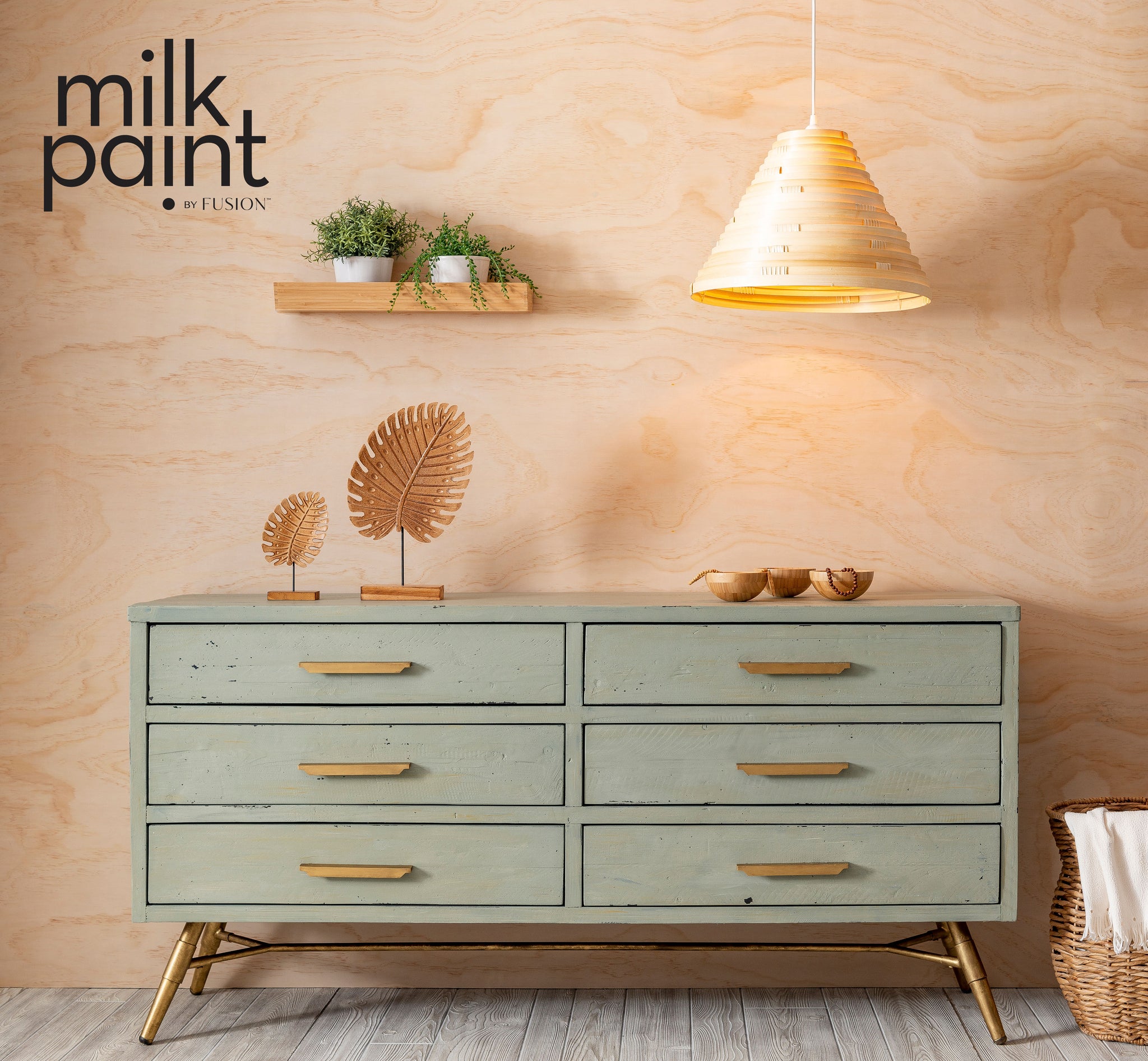 Milk Paint By Fusion, Ultra durable, No Brushstrokes, Zero VOC & Eco  Friendly Paint - Toasted Coconut - 1.7 Oz 