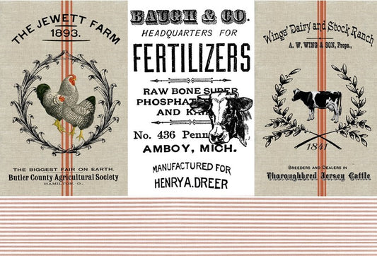 Farmhouse Project Block Roycycled Treasures