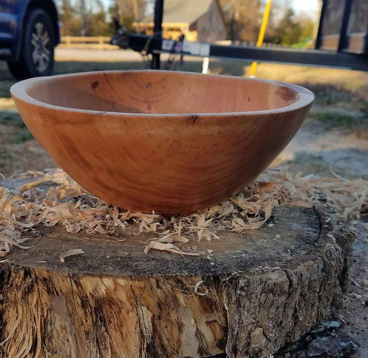 Cherry Wooden Bowl Turning Gnome