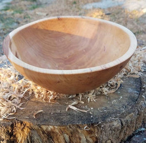 Cherry Wooden Bowl Turning Gnome