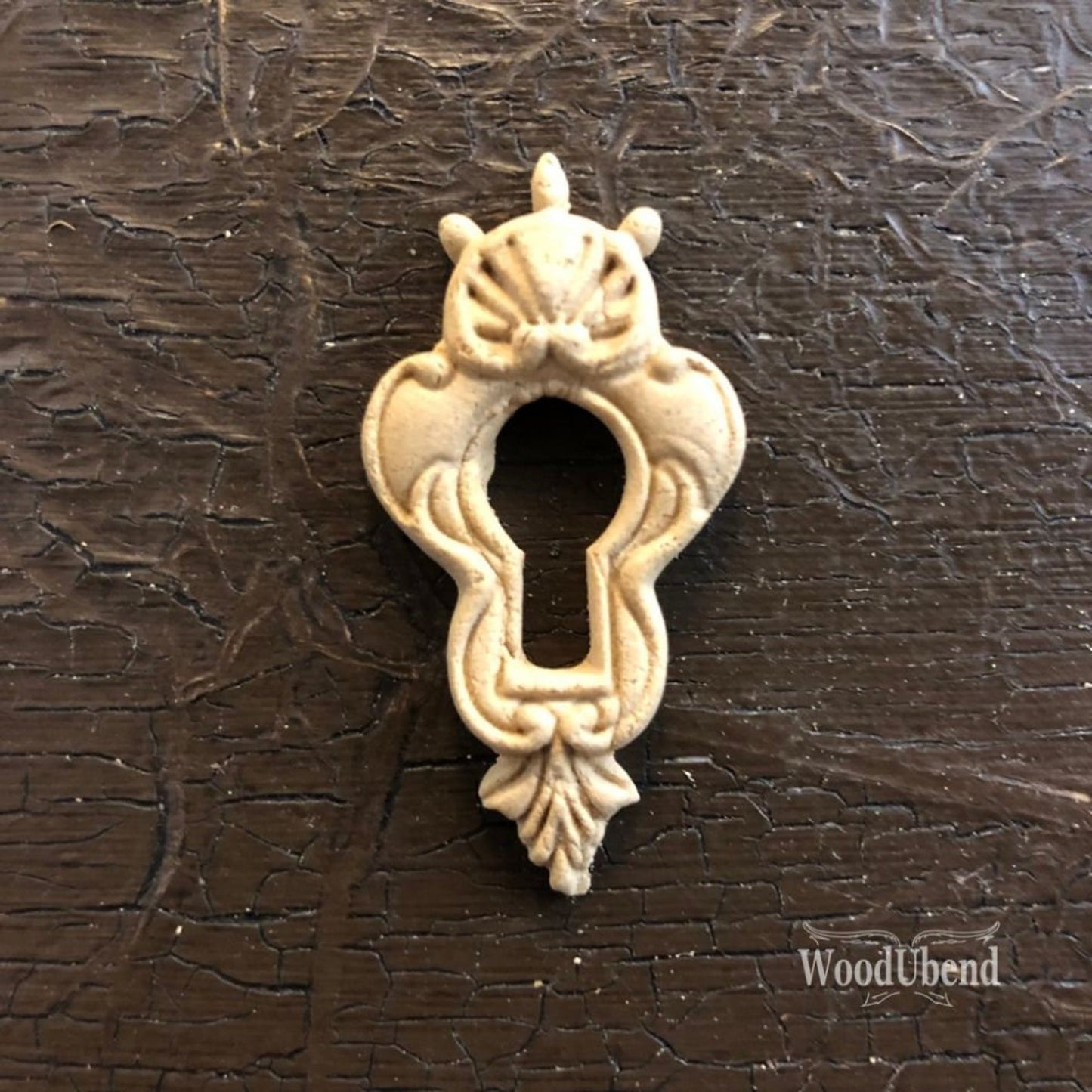 Woodubend Keyhole WUB0993 Moulding Furniture Applique 4.9 x 2.5 cms Woodubend