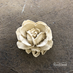 Woodubend Decorative Small Rose WUB0342 Moulding Furniture Applique 4 cms Woodubend